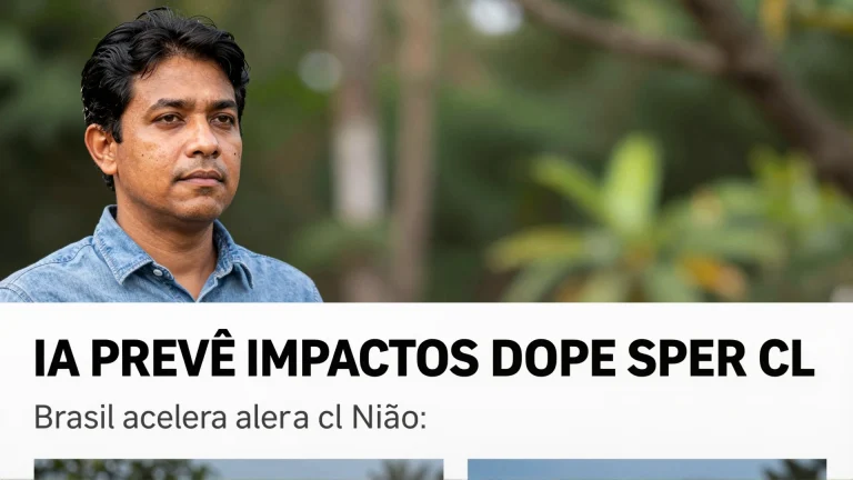 IA prevê impactos do Super El Niño: Brasil acelera alerta climático com tecnologia de ponta
