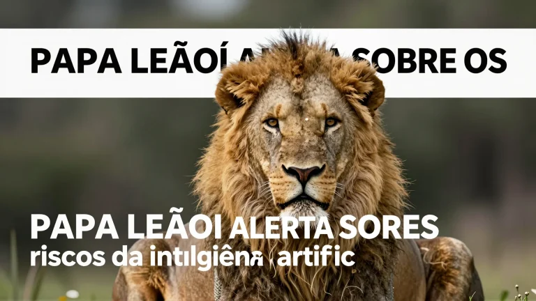 Papa Leão XIV alerta sobre os riscos da inteligência artificial na tomada de decisões humanas