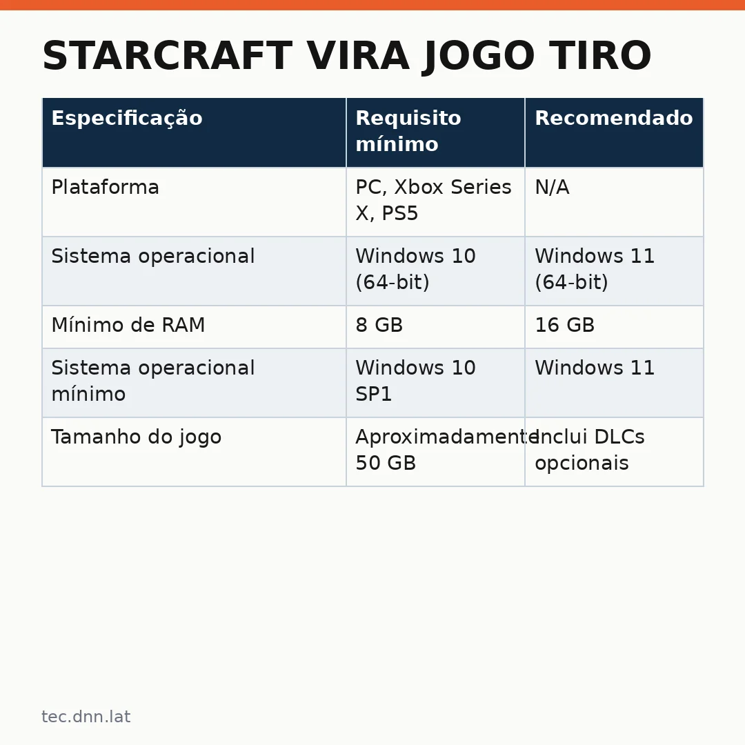 Infográfico - StarCraft vira jogo tiro: Nova Fronteira redefine o FPS RTS