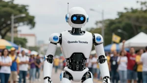 Robô Humanoide no Desfile do 7 de Setembro: Quando a Tecnologia Encontra a Tradição Nacional