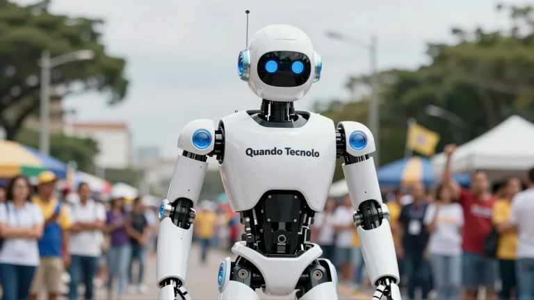 Robô Humanoide no Desfile do 7 de Setembro: Quando a Tecnologia Encontra a Tradição Nacional