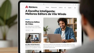 A Escolha Inteligente: Melhores Editores de Vídeo para Windows em 2026