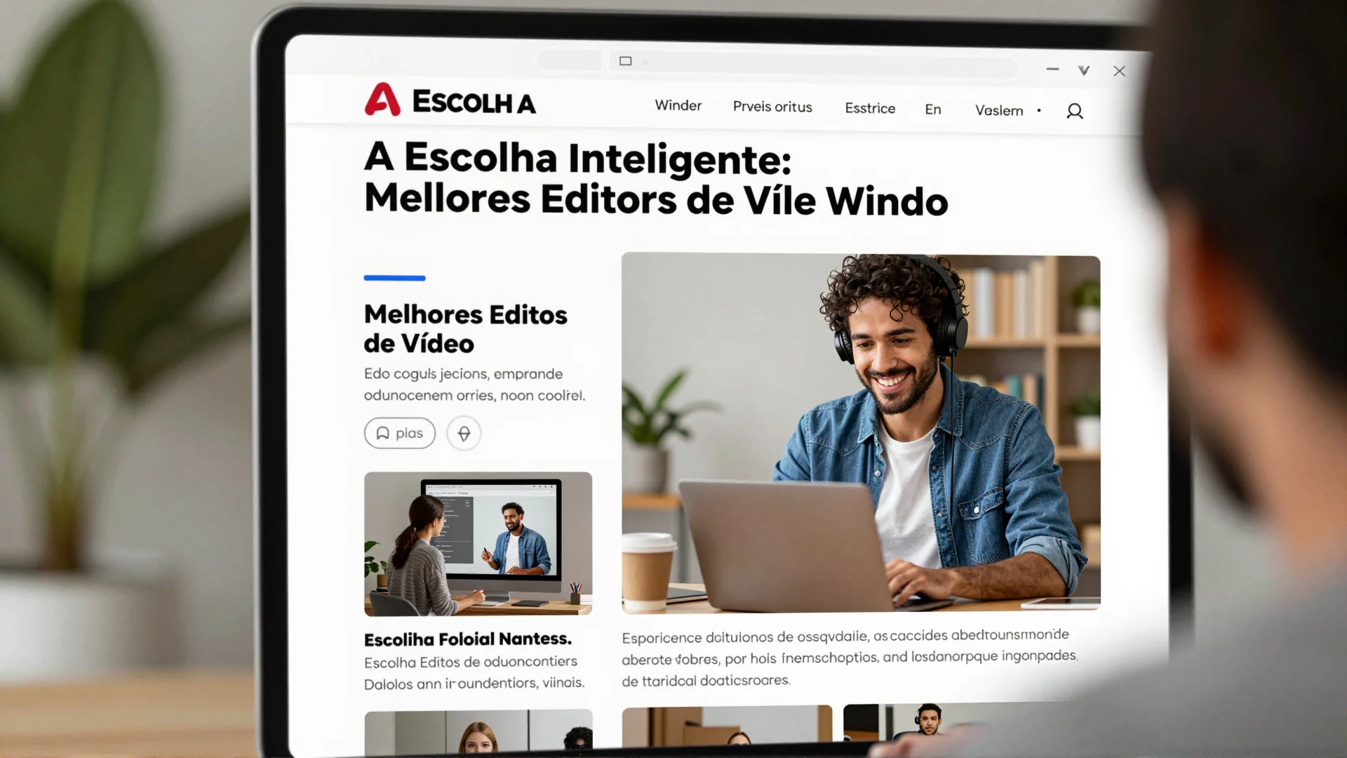 A Escolha Inteligente: Melhores Editores de Vídeo para Windows em 2026