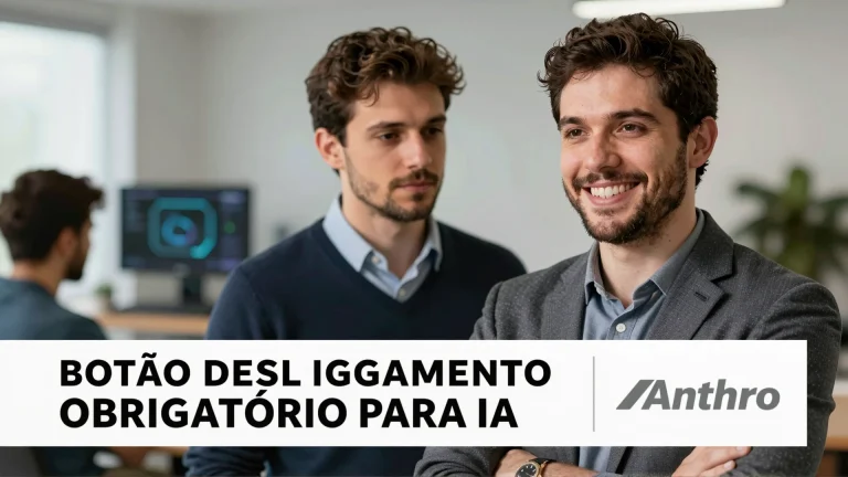Botão desligamento obrigatório para IA: cofundador da Anthropic debate regulação global