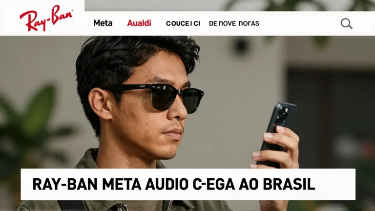 Ray-Ban Meta Audio chega ao Brasil com bateria de nove horas: review completo dos novos óculos inteligentes