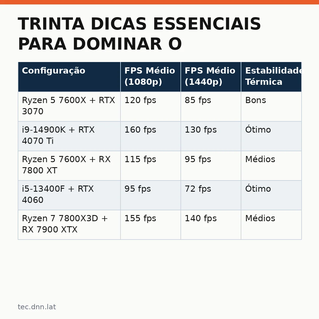 Infográfico - Trinta Dicas Essenciais para Dominar o Controle Resonant no PC