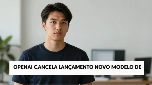 OpenAI cancela lançamento novo modelo de inteligência artificial após preocupações técnicas