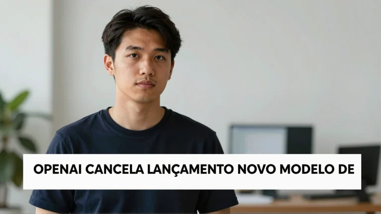OpenAI cancela lançamento novo modelo de inteligência artificial após preocupações técnicas