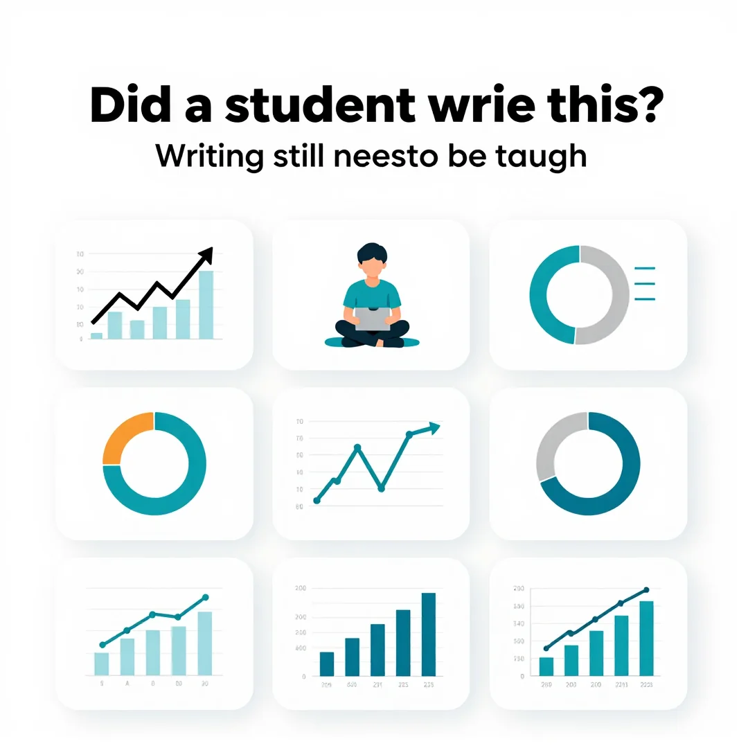 Infográfico - Did a student write this? Writing still needs to be taught