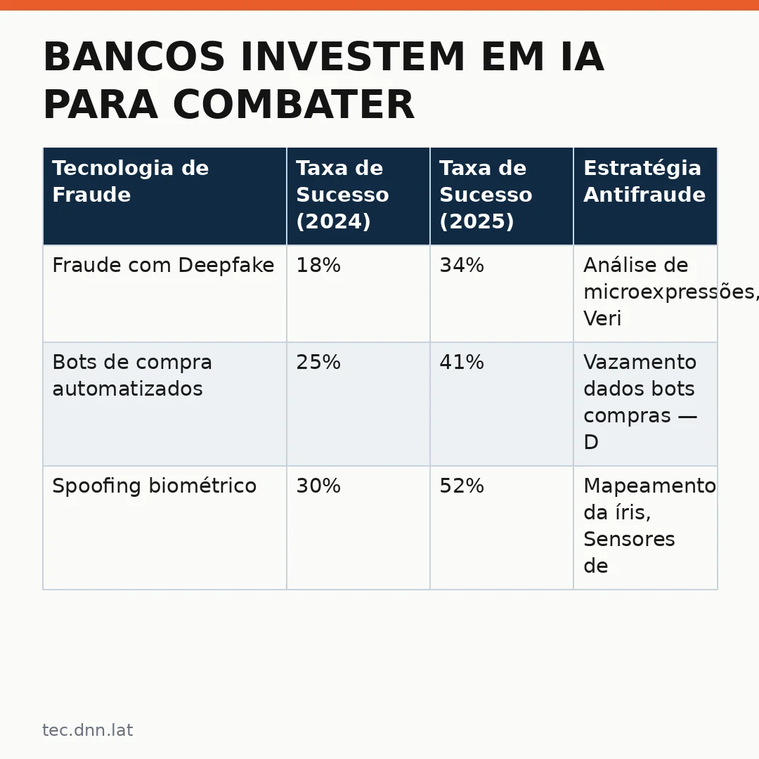 Infográfico - Bancos investem em IA para combater bots de compras que causam vazamento de dados