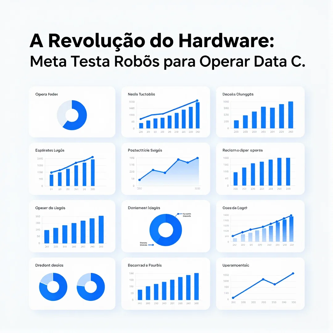Infográfico - A Revolução do Hardware: Meta Testa Robôs para Operar Data Centers