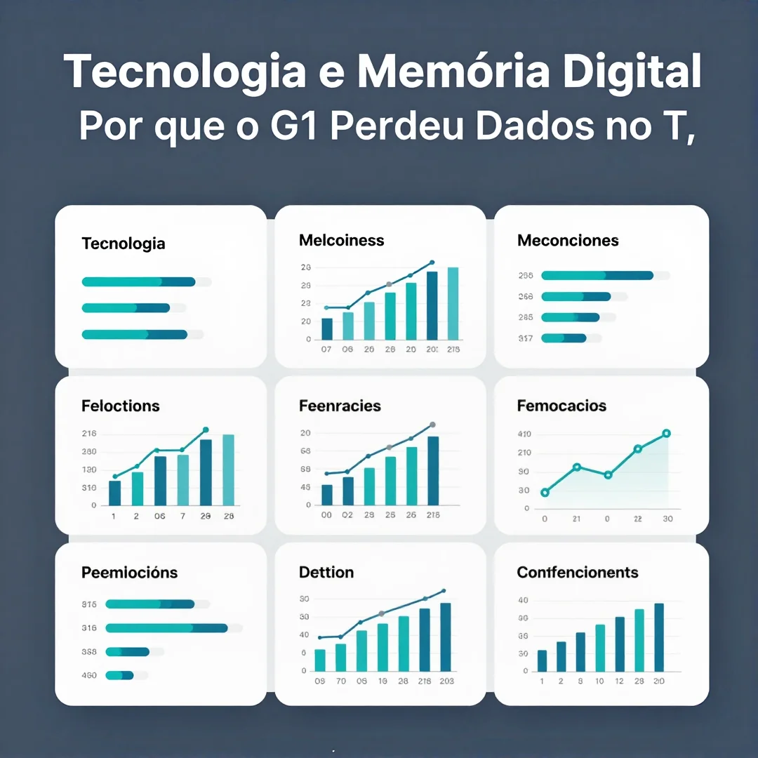 Infográfico - Tecnologia e Memória Digital: Por Que o G1 Perdeu Dados no Twitter?