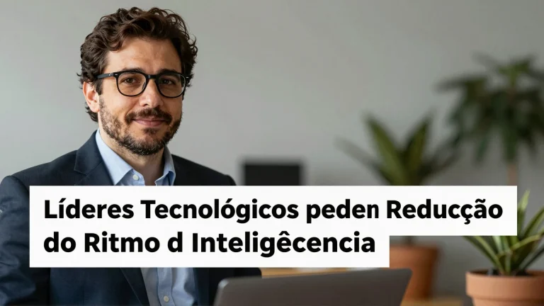 Líderes Tecnológicos Pedem Redução do Ritmo da Inteligência Artificial Enquanto a China Acelera Seus Investimentos