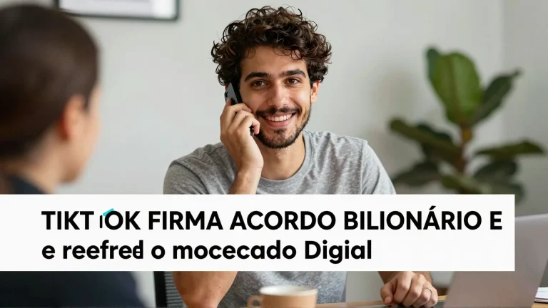 TikTok firma acordo bilionário e redefine o mercado digital global