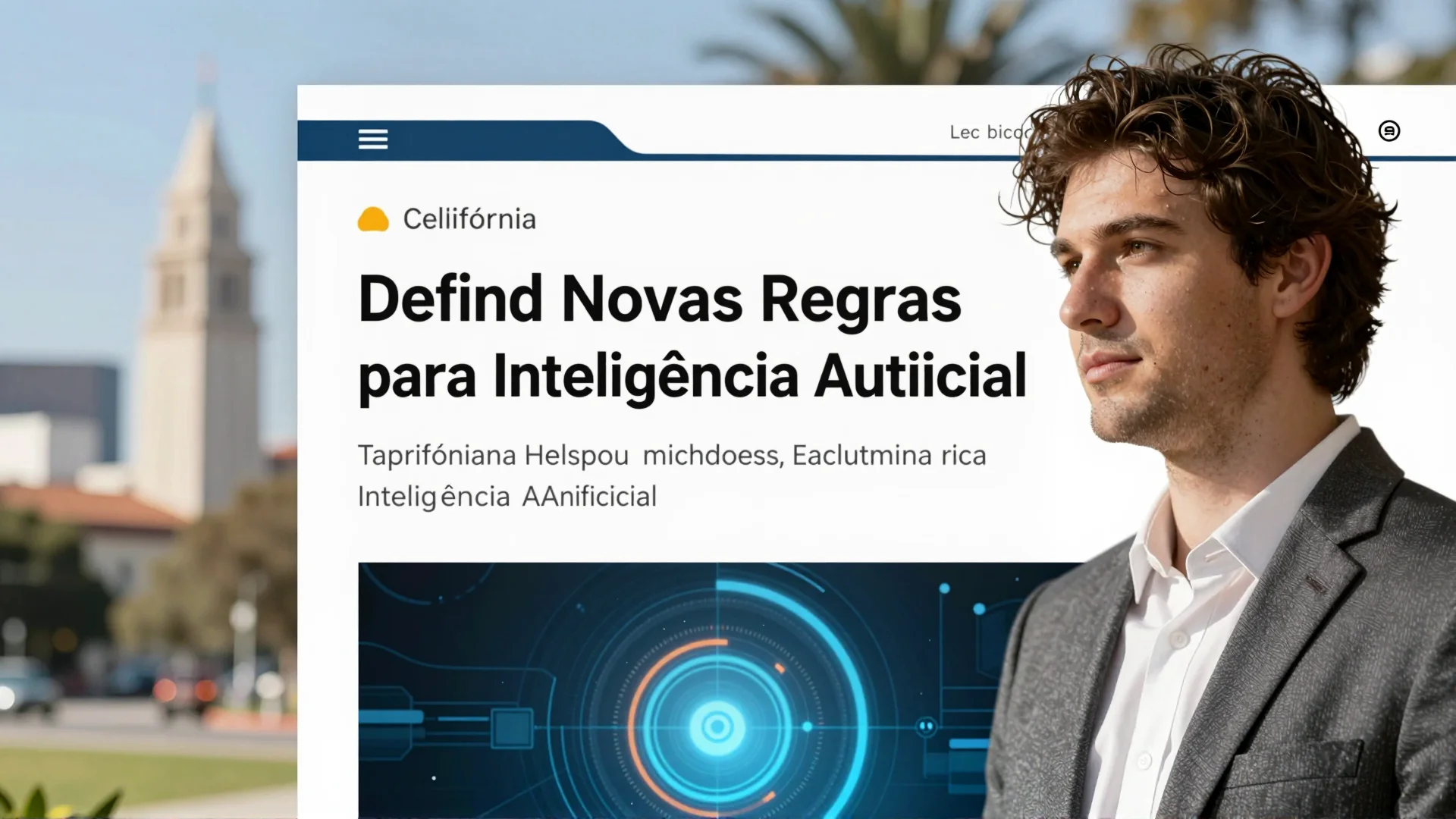 Califórnia Define Novas Regras para Inteligência Artificial e Redes Sociais