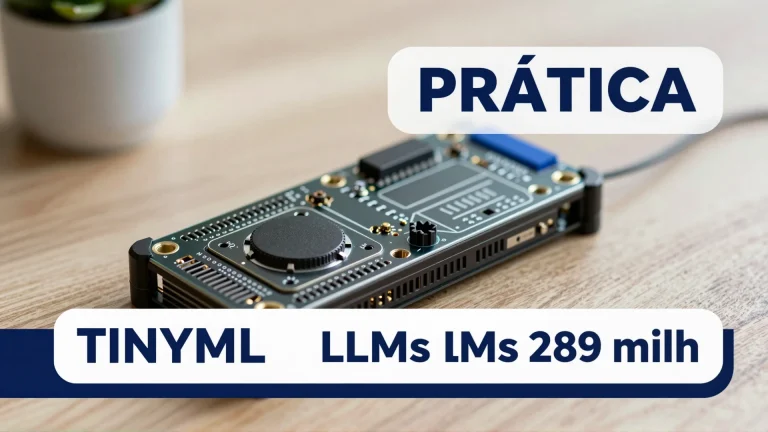 TinyML na prática: microcontroladores rodam LLMs de 289 milhões de parâmetros e redefinem o processamento local