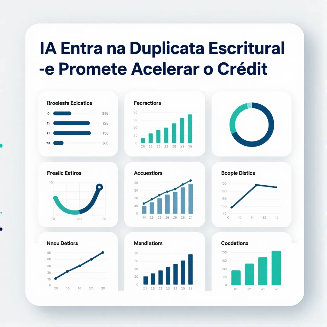 Infográfico - IA Entra na Duplicata Escritural e Promete Acelerar o Crédito às Empresas