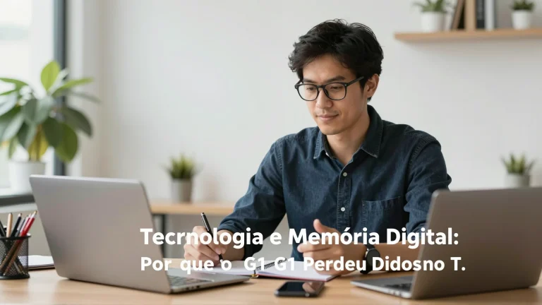 Tecnologia e Memória Digital: Por Que o G1 Perdeu Dados no Twitter?