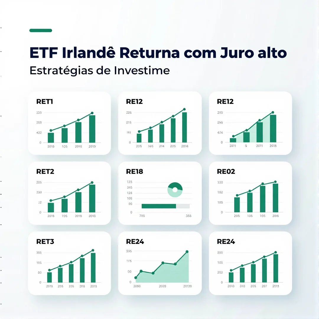 Infográfico - ETF Irlandês Retorna com Juro Alto: Estratégias de Investimento Inteligente Alimentadas por Algoritmos Preditivos