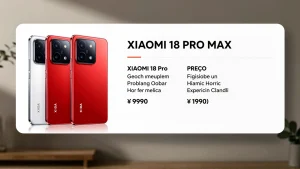 Xiaomi 18 Pro Max: ficha técnica, preços e a edição vermelha revelam o futuro do Android premium