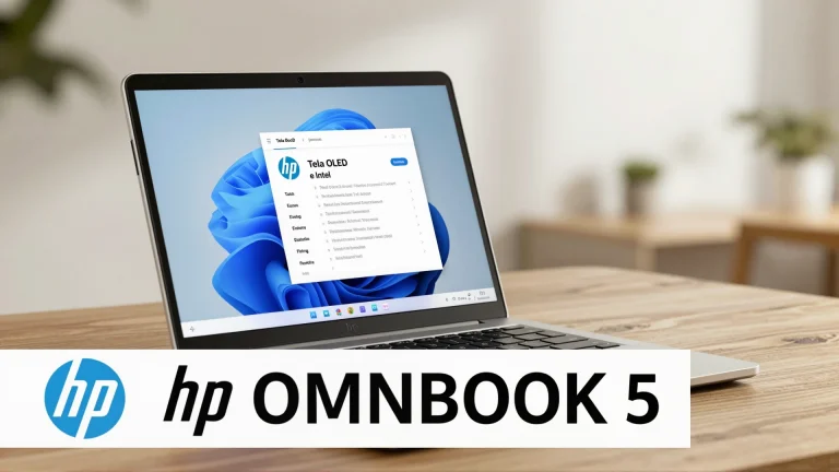 HP OmniBook 5: Tela OLED e Intel desafiam o MacBook na nova corrida tecnológica