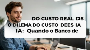 O Dilema do Custo Real dos Agentes de IA: Quando o Banco de Dados Confirma