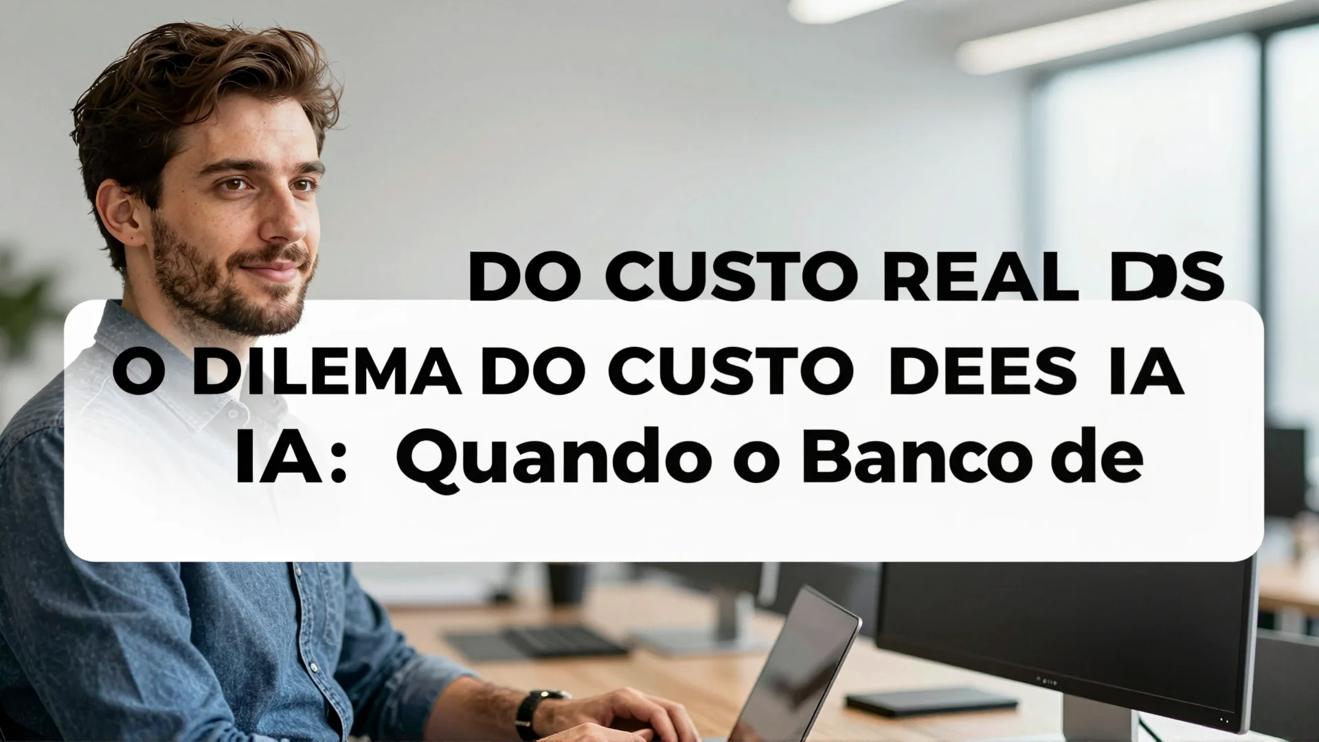 O Dilema do Custo Real dos Agentes de IA: Quando o Banco de Dados Confirma