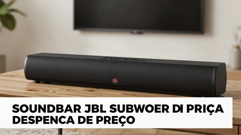 Soundbar JBL subwoofer despenca de preço: análise completa dos modelos em oferta