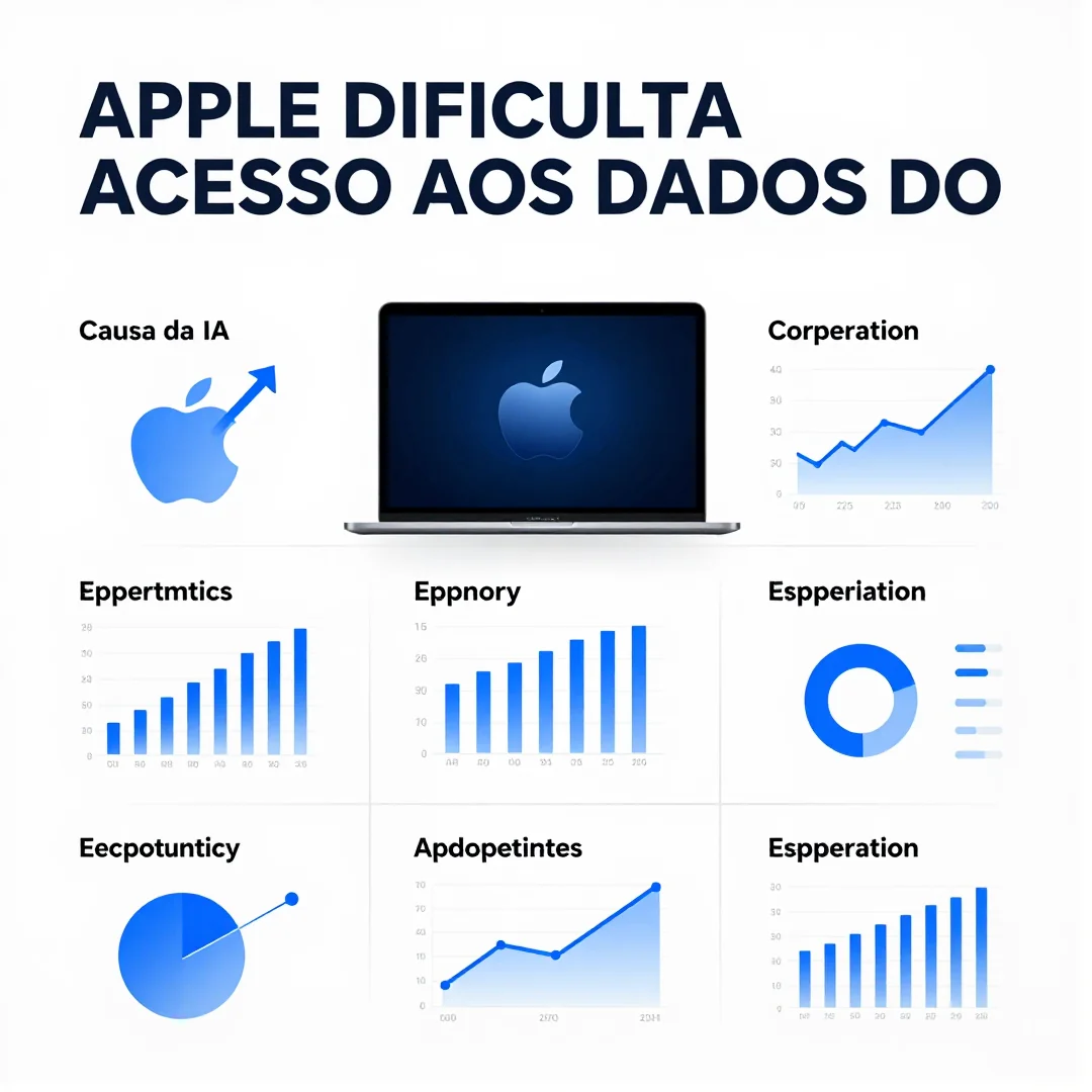 Infográfico - Apple dificulta acesso aos dados do Mac por causa da IA — e o impacto no ecossistema