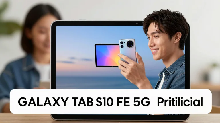Galaxy Tab S10 FE 5G: A Revolução da Inteligência Artificial em um Tablet de Alta Performance
