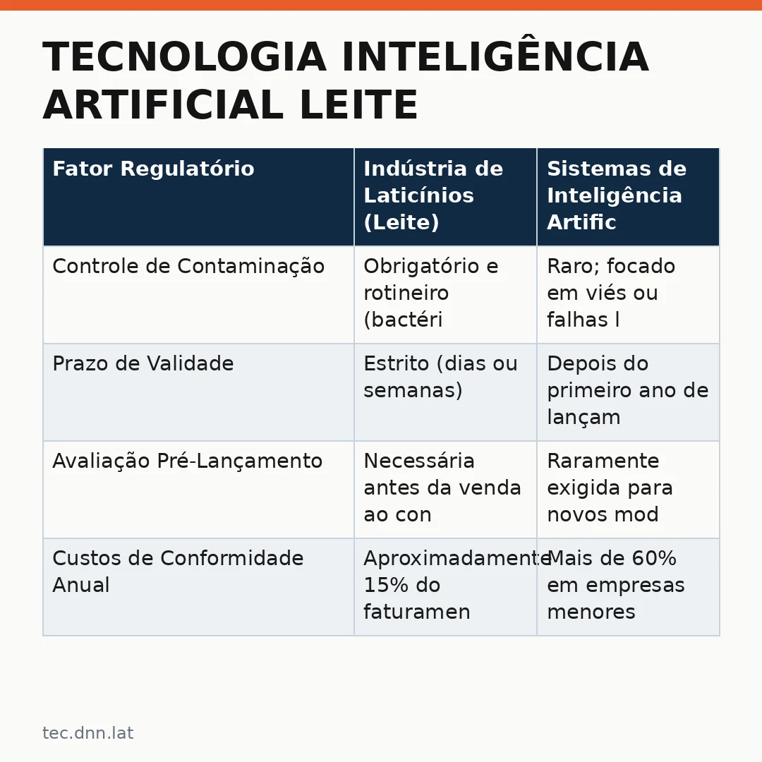 Infográfico - Tecnologia Inteligência Artificial Leite: Análise Comparativa de Regulamentos Globais