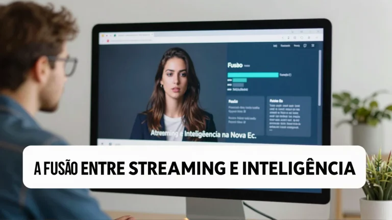 A Fusão Entre Streaming e Inteligência Artificial na Nova Economia Digital
