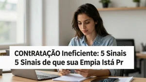Contratação Ineficiente: 5 Sinais de que sua Empresa Está Procurando Talento do Jeito Errado