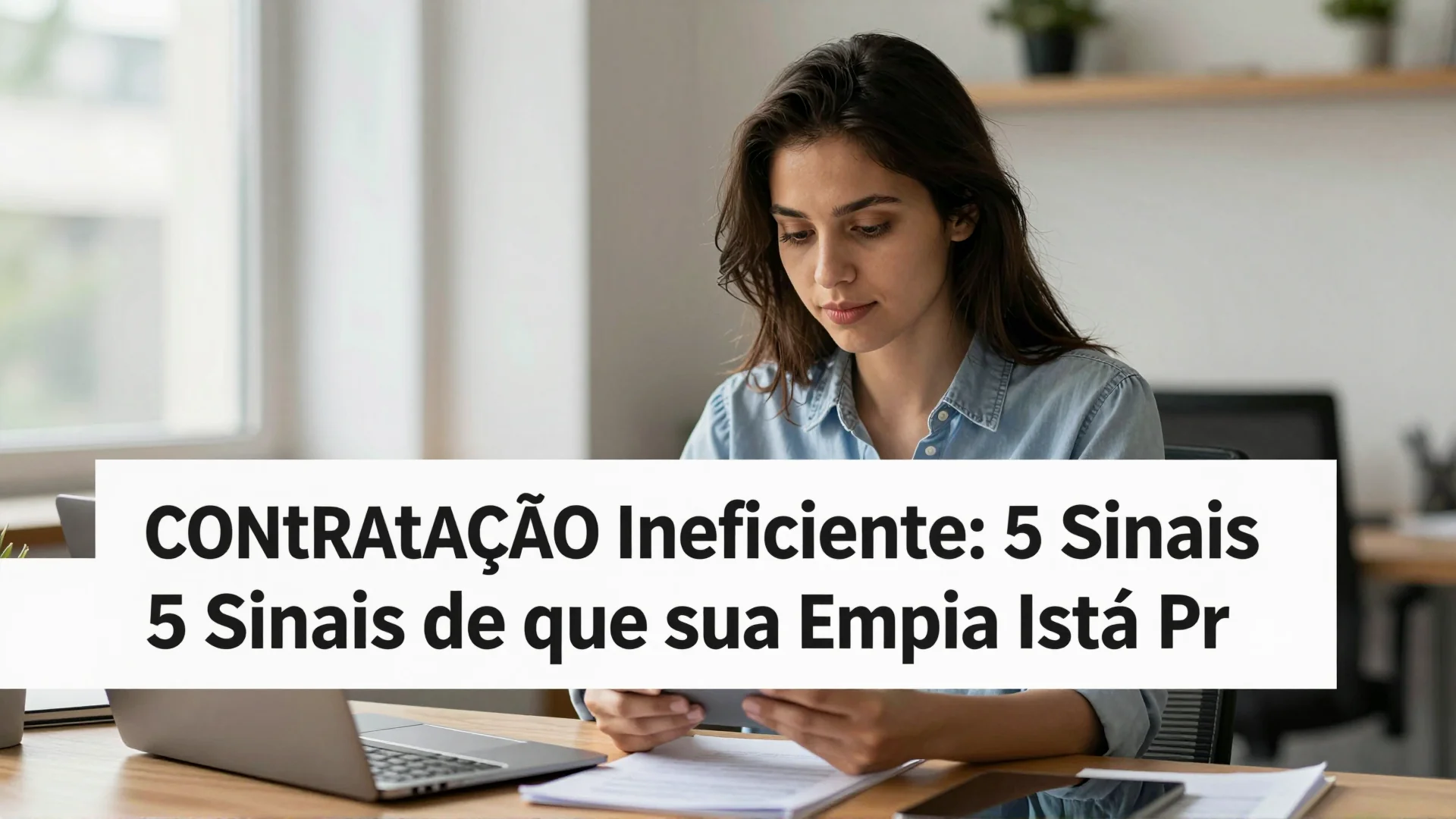 Contratação Ineficiente: 5 Sinais de que sua Empresa Está Procurando Talento do Jeito Errado