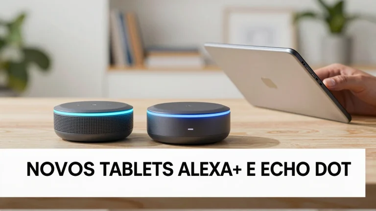 Novos Tablets Alexa+ e Echo Dot: a revolução do Android com IA na casa de todos
