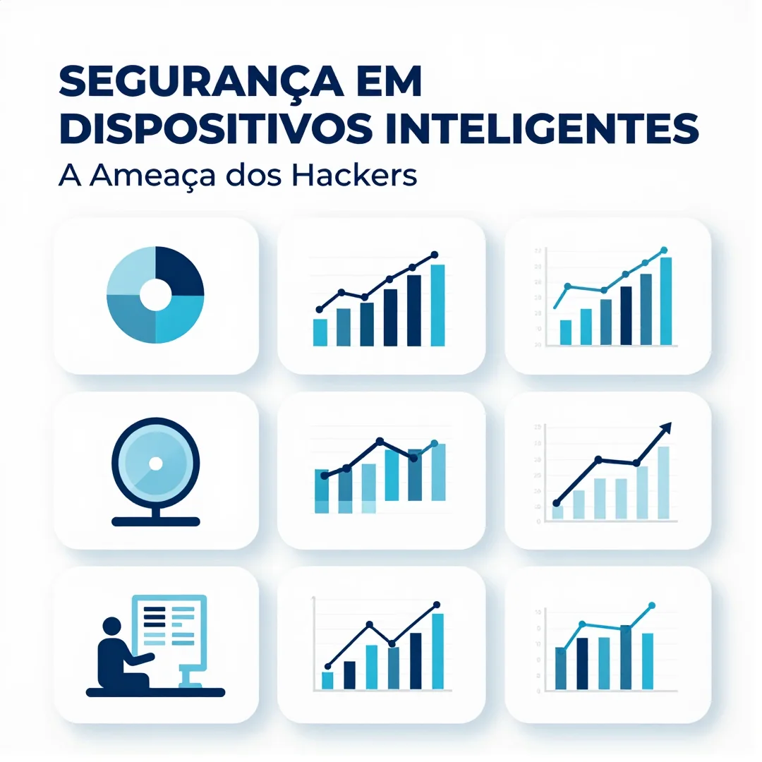 Infográfico - Segurança em Dispositivos Inteligentes: A Ameaça dos Hackers que Invadem Geladeiras