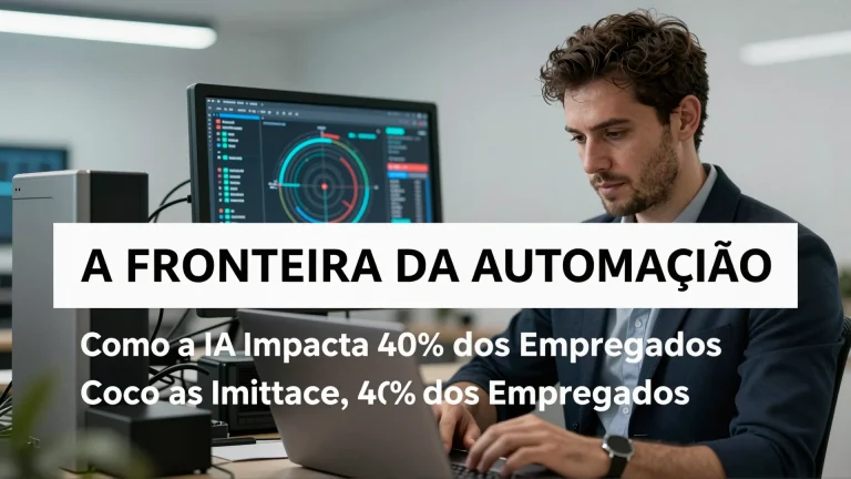 A Fronteira da Automação: Como a IA Impacta 40% dos Empregos Globais