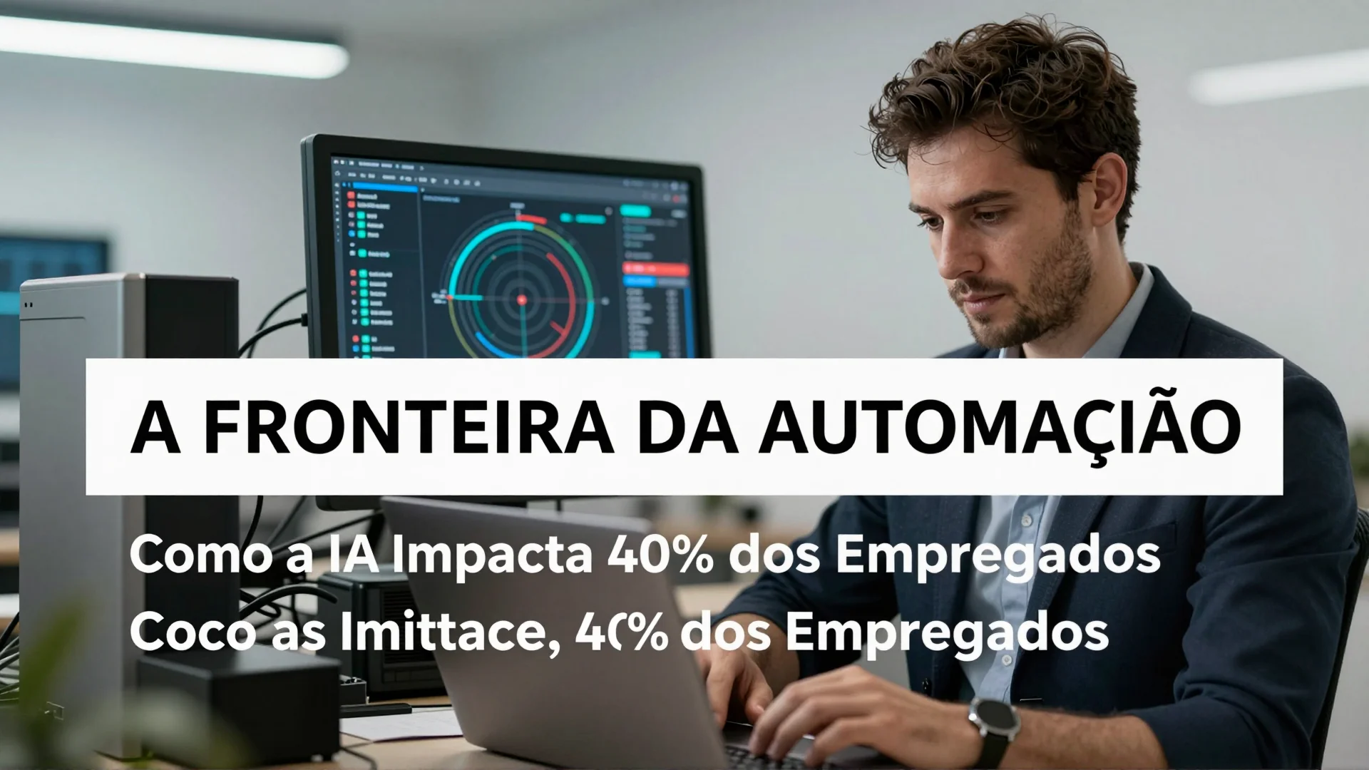 A Fronteira da Automação: Como a IA Impacta 40% dos Empregos Globais