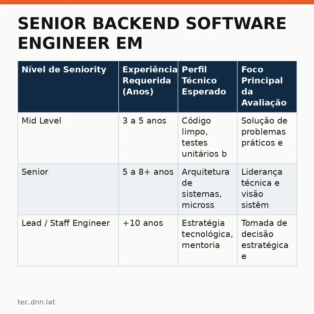 Infográfico - Senior Backend Software Engineer em Python: Oportunidade Remota no BairesDev e o Que Você Precisa Saber Sobre a Vaga