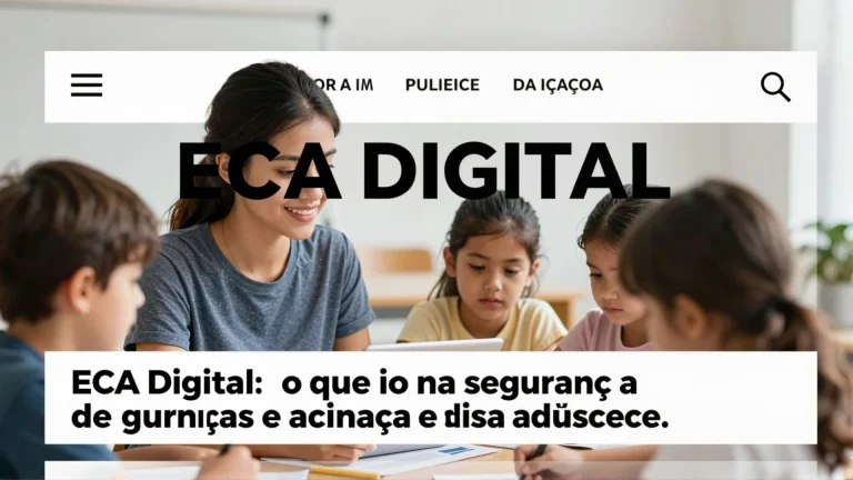 ECA Digital: o que mudou na segurança de crianças e adolescentes na internet após um ano da lei
