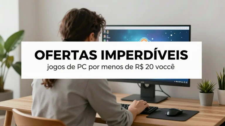 Ofertas imperdíveis: jogos de PC por menos de R$ 20 que você precisa conhecer