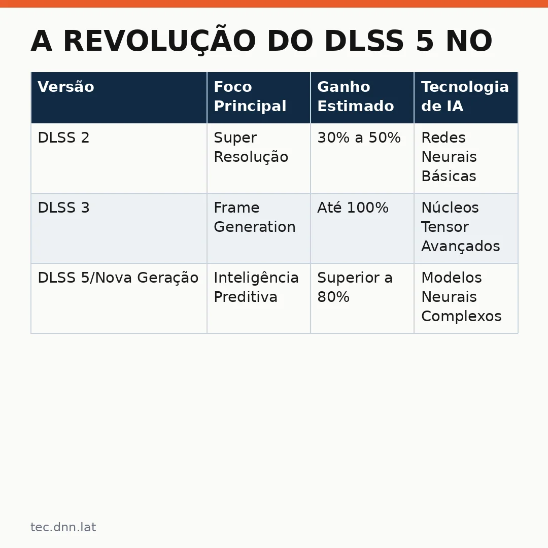 Infográfico - A Revolução do DLSS 5 no Hogwarts Legacy: Potencializando a Experiência nos Notebooks RTX Spark