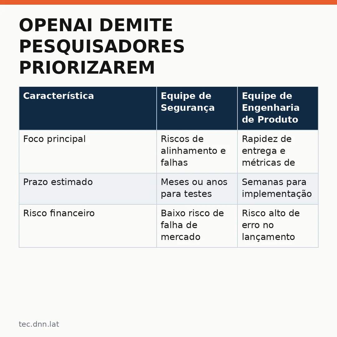 Infográfico - OpenAI demite pesquisadores priorizarem segurança: o que significa para a indústria de IA?