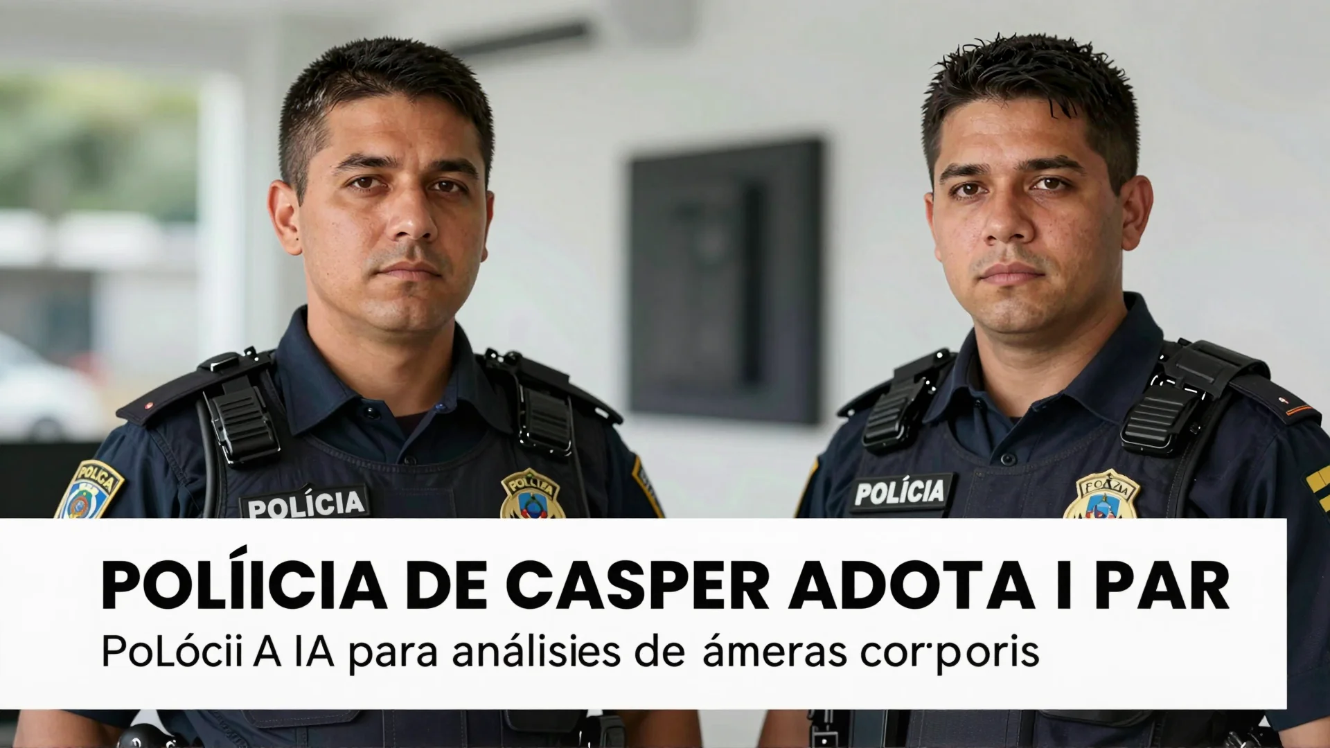 Polícia de Casper adota IA para análise de câmeras corporais: automação inteligente na segurança pública