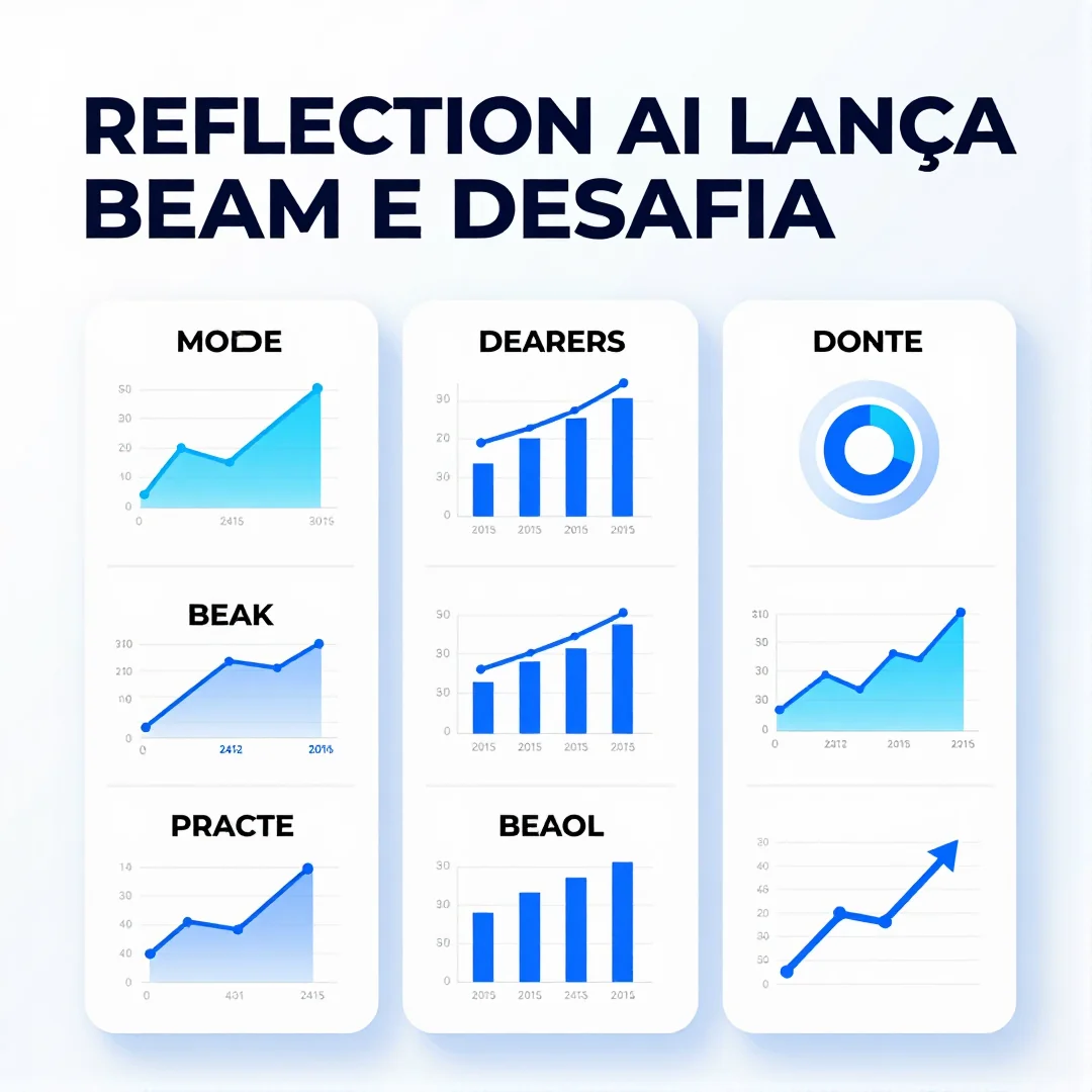 Infográfico - Reflection AI lança Beam e desafia o domínio chinês com modelo de 501B parâmetros