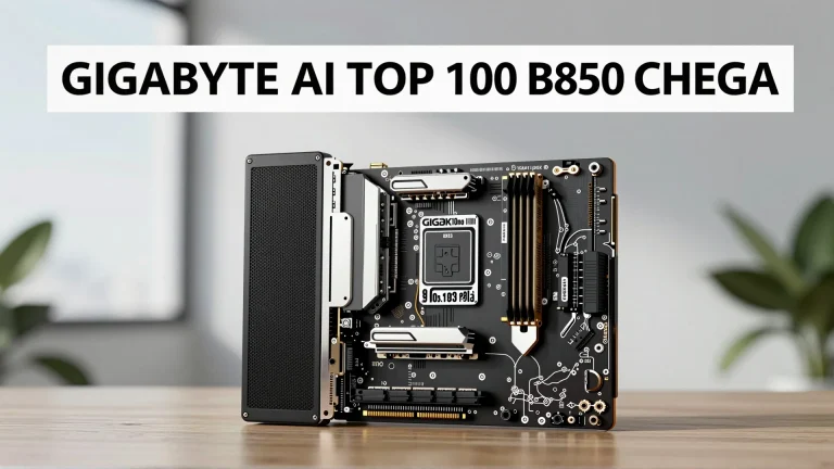 Gigabyte AI Top 100 B850 Chega ao Brasil: Workstation para IA com Radeon AI PRO R9700